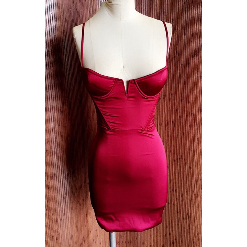 Windsor Mini Satin Dress